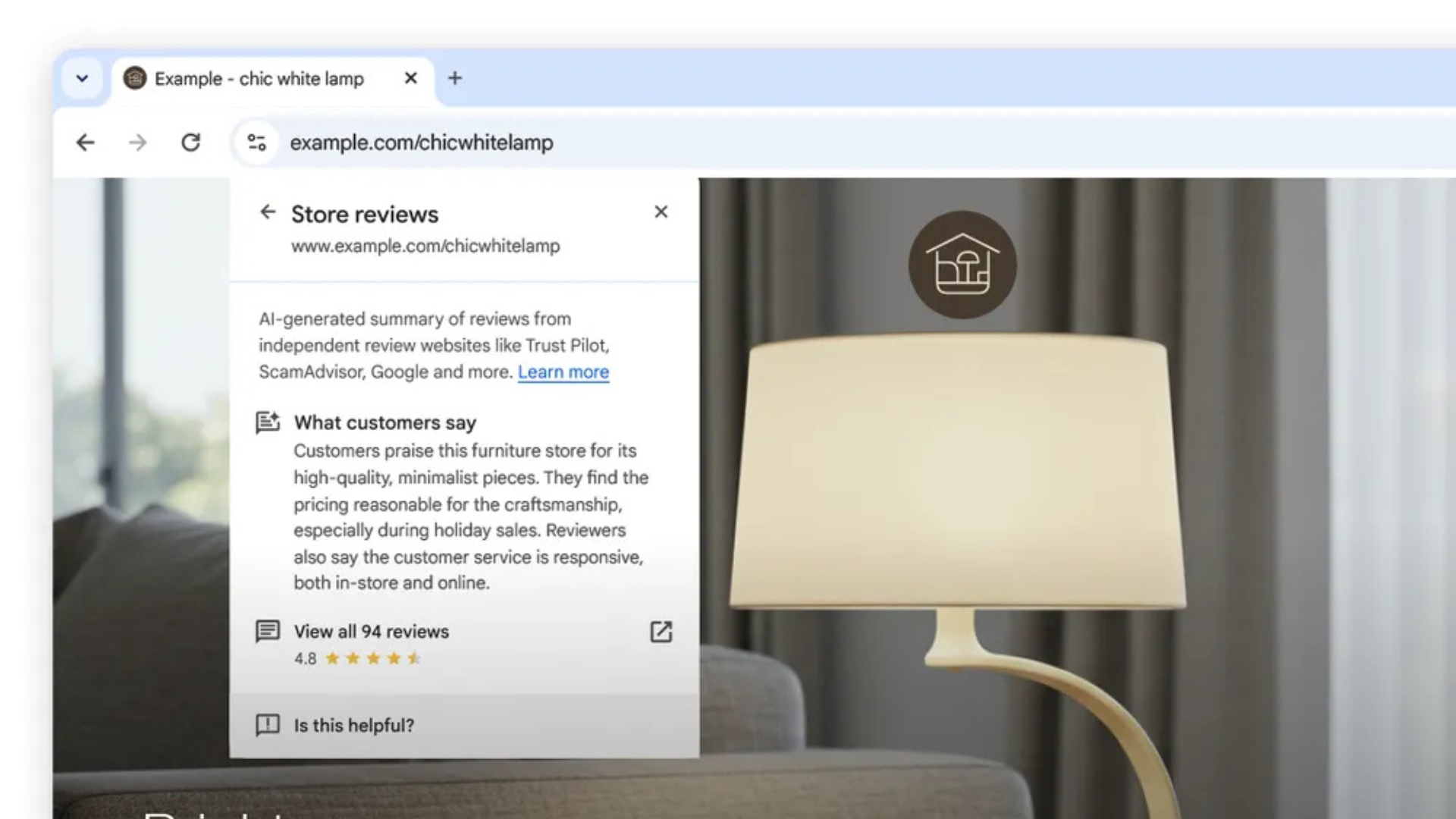google chrome avis clients